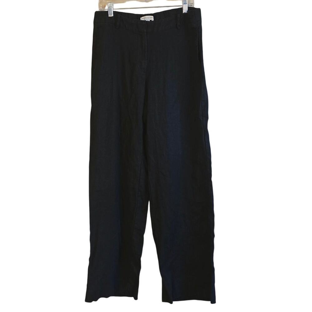 Banana Republic everyday wide leg linen pants size medium tall